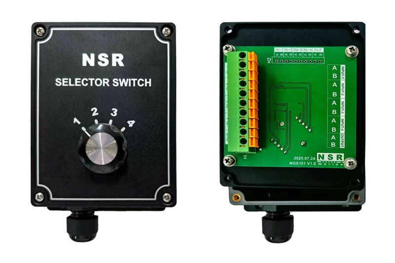 NSR NGS-100 NMEA-селектор сертифицированное морское оборудование NSR