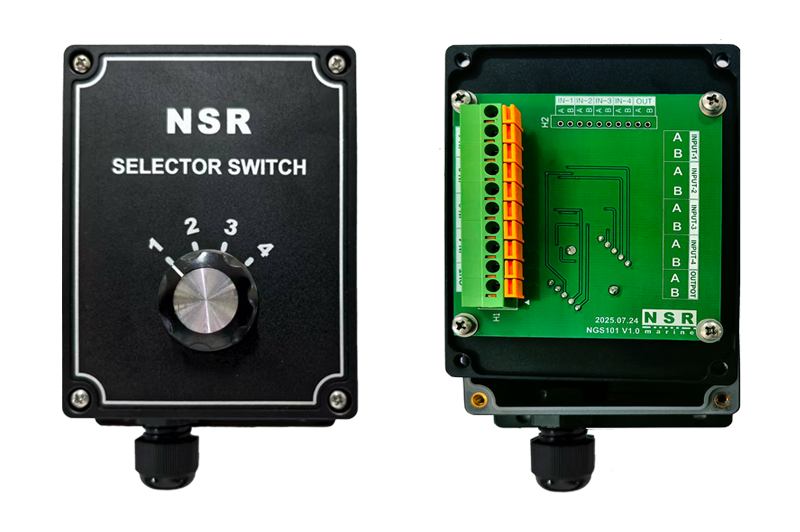 NGS-100: селекторная плата, корпус и выбор источника NMEA